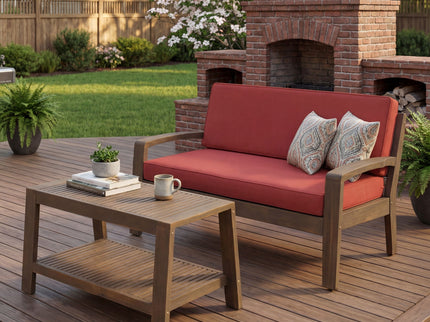 2 Piece Conversation Set, Loveseat & Coffee Table