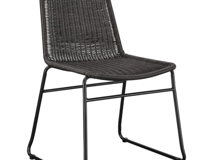 Dacy - Dining Side (Set of 2) And Sturdy Sled Base - Brown