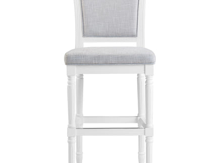 Stool With Upholstered Seat And Back