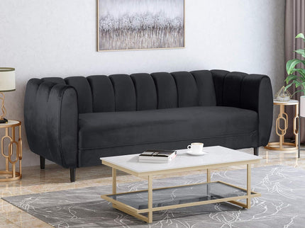 Miranda - Modern Glam 3 Seater Sofa