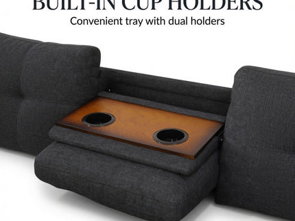 L - Shaped Sectional Sofa With Movable Left Chaise