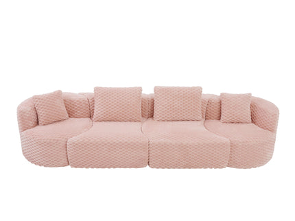 Modular Sectional Sofa With Free Combination Design