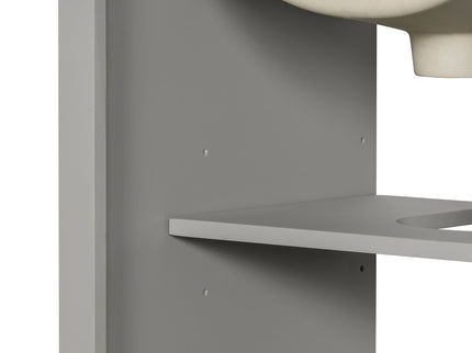 Bathroom Vanity With Sink, Soft Close Door, Adjustable U-Shaped Shelf