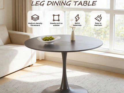 Round Tulip Table, Pedestal Design