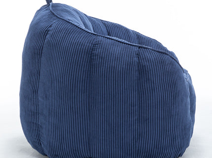 Giant Bean Bag Chair Sofa For Living Room - Dark Blue