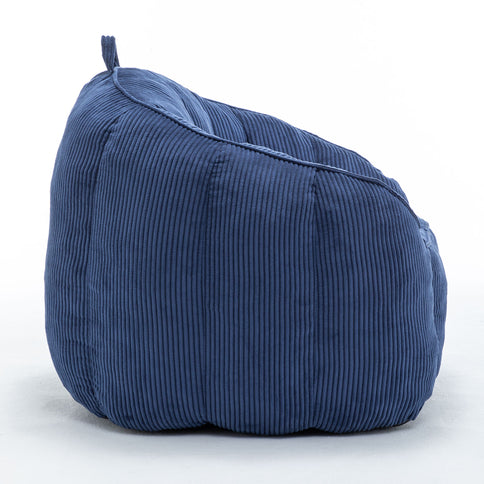 Giant Bean Bag Chair Sofa For Living Room - Dark Blue