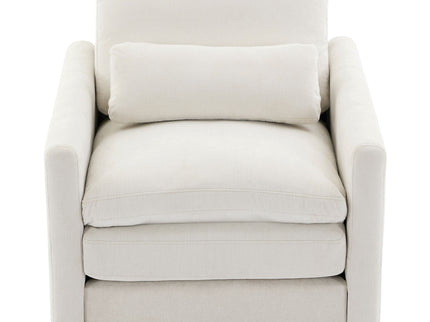 Cozy Upholstered Cushion Armchair For Living Room