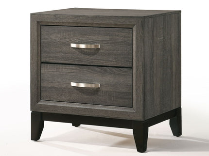 Valdemar - Nightstand - Weathered Gray