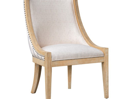 Upholstered Dining Chair With Nailhead Trim