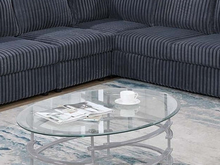 L-Shaped Sectional Set For Living Room