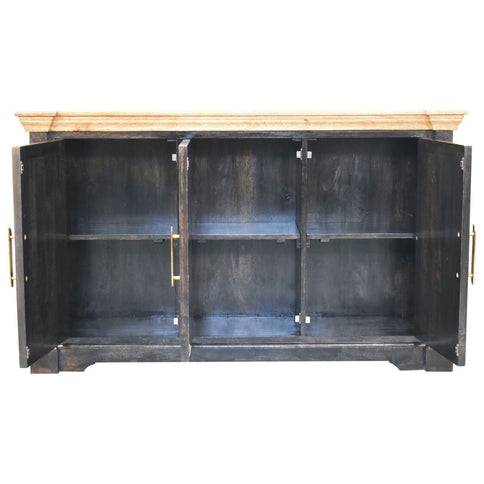 Regal - Rustic Sideboard - Black