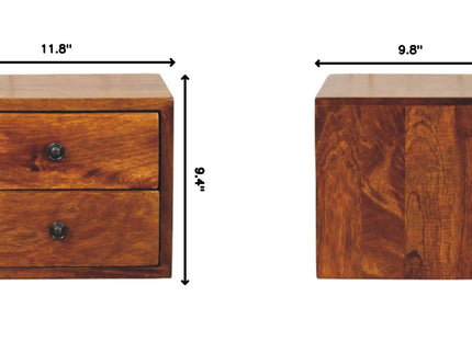 Solis - 1 Drawer Wall Mounted Nightstand