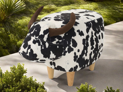 Cow Shaped Ottoman Footstool