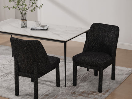 Wide Minimalist Dining Chair