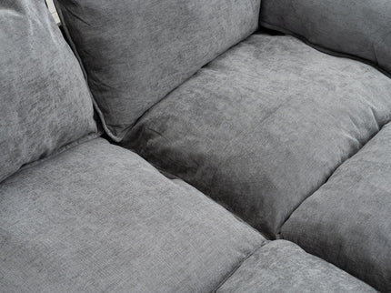 Convertible Combination Sofa With Footstools With Storage