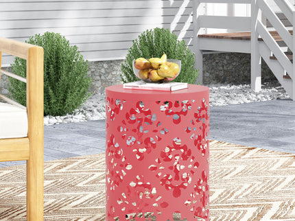 Outdoor Metal Modern Design End Table