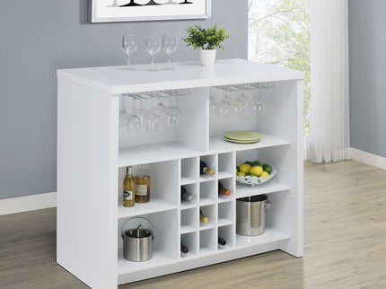 Irving - Freestanding Home Bar With Wine Storage