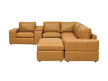 Modular Sectional With Large Square Arms, Custom Configuration
