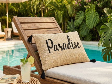 Paradise Outdoor Lumbar Pillow - Multi
