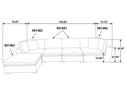 Ridgemont - Sectional Sofa