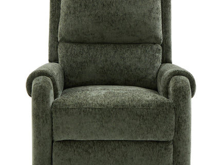 Manual Recliner Massage Chair With Swivel Rocker, 8 Massage Modes, Side Storage Pocket