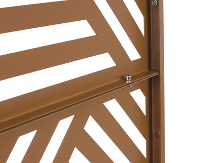 Freestanding Outdoor & Indoor Freestanding Metal Privacy Screen