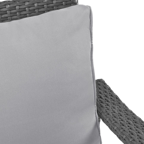 Honolulu - Loveseat - Gray / Silver