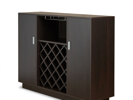 Hazen - Wine Cabinet - Espresso