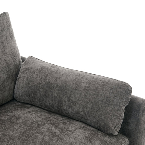 Cozy Upholstered Cushion Armchair For Living Room