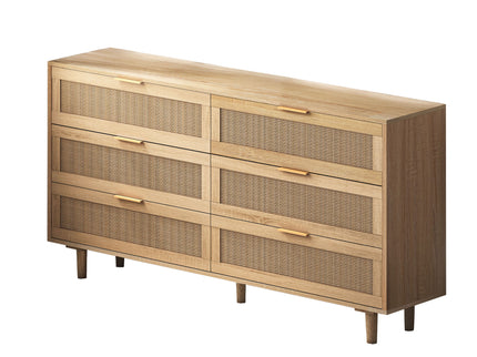 Modern 6 Drawer Storage Cabinet For Bedroom
