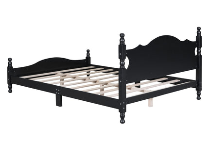Platform Bed Frame With Slat Support
