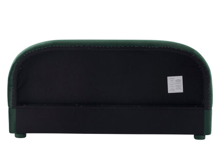 Upholstered Simple Modern Bedroom Bed With Curved Headboard