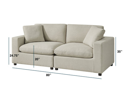 Cassandra - Modular 2 Piece Sofa