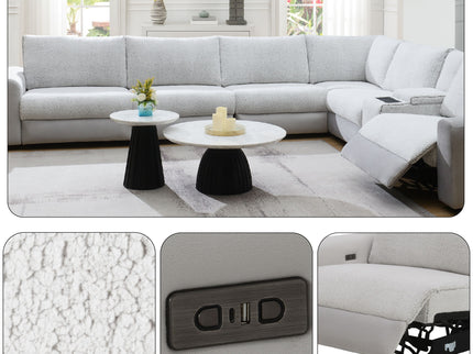 Tarrance - Modular Power Recliner Sectional - Gray