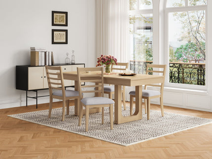 Upholstered Armless Chairs With High Ladder Back