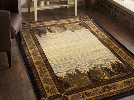 Nature's Nest - GC_CBL3009 Lodge Area Rug