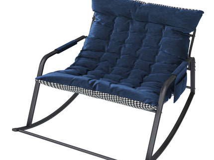 Rocking Chair With Storage, Cushions & Armrests