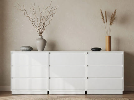 3 Drawer Nightstand, Bedroom Side Table