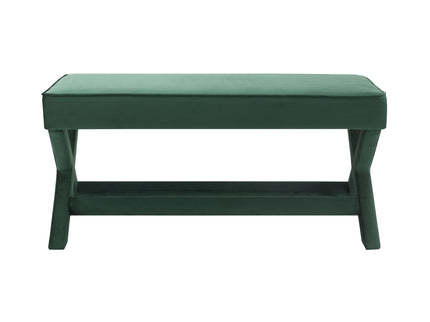 Comfort Double Bench Upholstered With X Crossed Legs