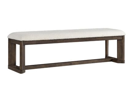 Backless Upholstered Dining Bench