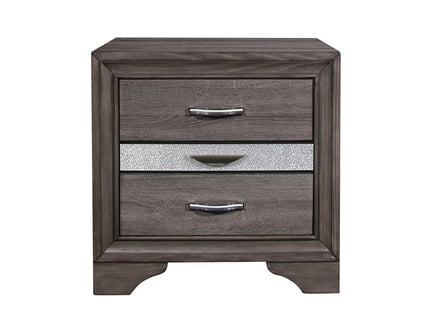 Ryder - Sparkle Nightstand - Gray