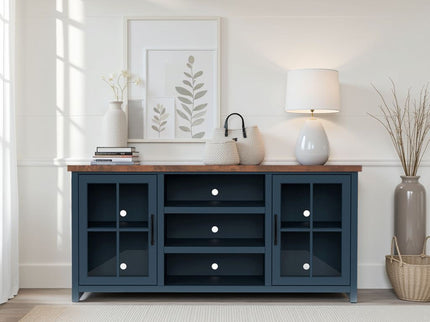 TV Stand Console & Cable Management