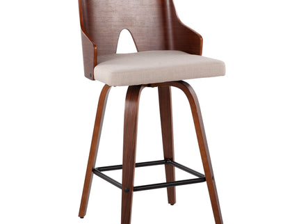 Ariana - Mid Century Modern Counter Stool (Set of 2)