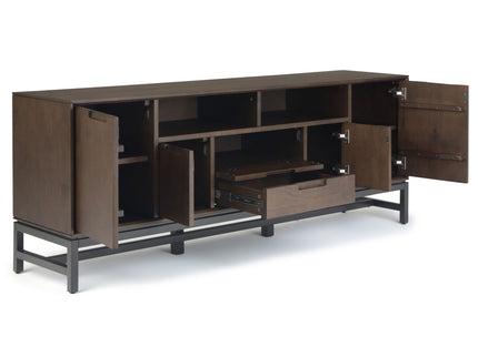 Banting - Wide TV Stand - Walnut Brown