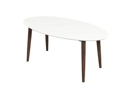 Ada - Mid-Century Modern Style Oval Dining Table