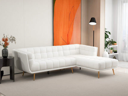 Addison - L Shape Sectional Sofa Tufted