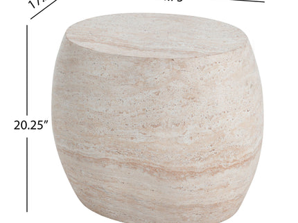 Outdoor Oval Shaped Side Table
