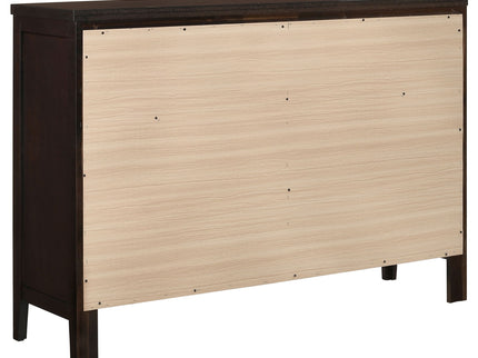 Wedgewood - 6 Drawers Dresser - Cappuccino