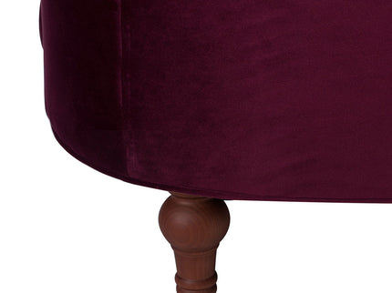 La Rosa - Victorian Tufted Upholstered Accent Chair