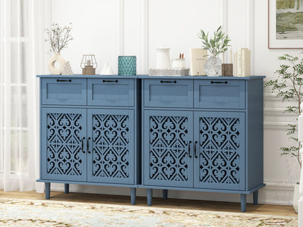 2 Door 2 Drawer Elegant Cabinet
